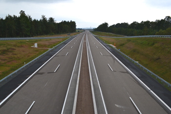 Bundesautobahn A66 Frankfurt - Fulda Verkehrsfreigabe Tunnel Neuhof 01