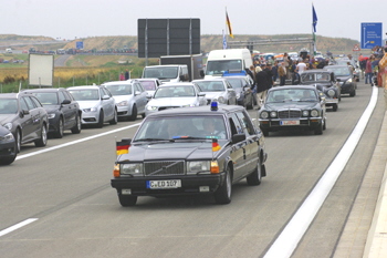 Bundesautobahn A72 Leipzig - Chemnitz Borna Rochlitz Rathendorf Verkehrsfreigabe37