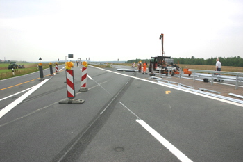 Bundesautobahn A72 Leipzig - Chemnitz Borna Rochlitz Rathendorf Verkehrsfreigabe 27