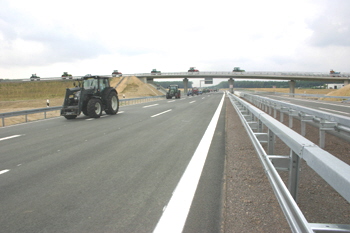 Bundesautobahn A72 Leipzig - Chemnitz Borna Rochlitz Rathendorf Verkehrsfreigabe 33