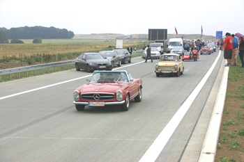 Bundesautobahn A72 Leipzig - Chemnitz Borna Rochlitz Rathendorf Verkehrsfreigabe 37