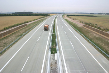 Bundesautobahn A72 Leipzig - Chemnitz Borna Rochlitz Rathendorf Verkehrsfreigabe 48