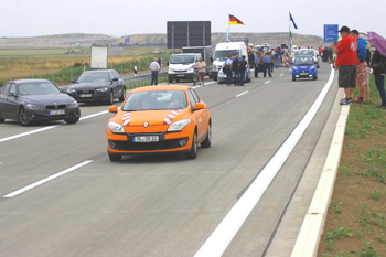 Bundesautobahn A72 Leipzig - Chemnitz Borna Rochlitz Rathendorf Verkehrsfreigabe 52