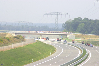 Bundesautobahn A72 Leipzig - Chemnitz Borna Rochlitz Rathendorf Verkehrsfreigabe 86