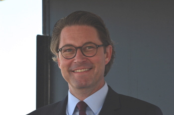 Bundesautobahn Neubau A 14 Colbitz Tangerhütte Verkehrsminister Andreas Scheuer Verkehrsfreigabe 06