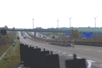 Bundesautobahn Neubau A 38 Autobahndreieck Südharz A 71 1