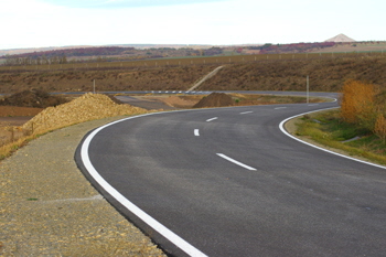 Bundesautobahn Neubau A 71 Südharz Autobahndreieck - Artern Anschlußstelle DEGES 4