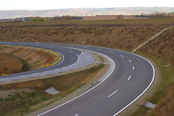 Bundesautobahn Neubau A 71 Südharz Autobahndreieck - Artern Anschlußstelle DEGES 5