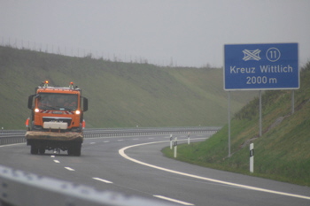 Bundesfernstraße B50n Autobahnkreuz Wittlich - Platten Altrich Straßenmeisterei89