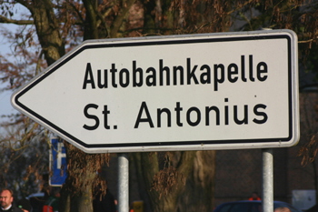 Gescher Tungerloh-Capellen Autobahnkapelle Autobahn A31 45