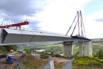 Hochmoselübergang Brückenhochzeit B50n Fernstraßenverbindung Großprojekt 11