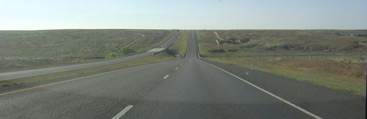 Interstate 40 in Texas USA Autobahn 04