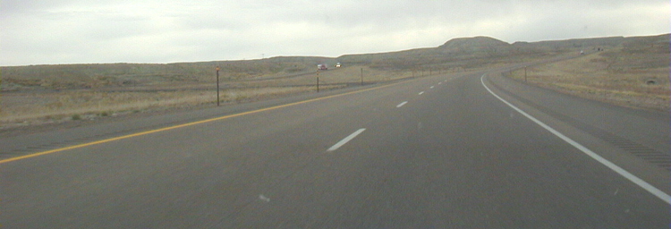 Interstate I-80 Lincoln Highway USA Autobahn Amerika Wyoming 56