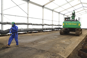 Regenklärbecken Arbeitsschutzmaßnahmen Schutzausrüstung 18