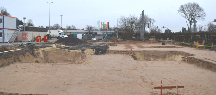 Verkehrszentrale Autobahnmeisterei Opladen Grundsteinlegung Bundesautobahn