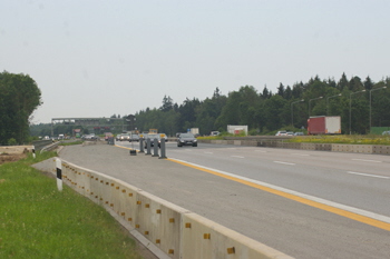 frühere Autobahnplanung Bauvorleistung Autobahnkreuz Grasbrunn A993 A99 München Neukeferloh Putzbrunn 90