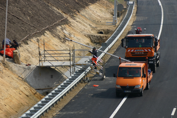 opening Freigabe der Autobahn A 61 n  A74 snelwegen Lückenschluß verbindingsweg Venlo Straßen.NRW Autobahnmeisterei 97