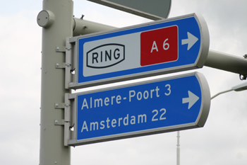 rijkswegen A6 Nederland Autobaan Holland Autosnelweg Floriade Almere Flevoland 19