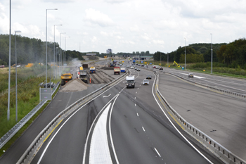 rijkswegen A6 Nederland Autobaan Holland Autosnelweg Floriade Almere Flevoland 32