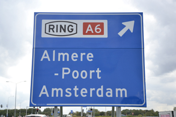 rijkswegen A6 Nederland Autobaan Holland Autosnelweg Floriade Almere Flevoland 80
